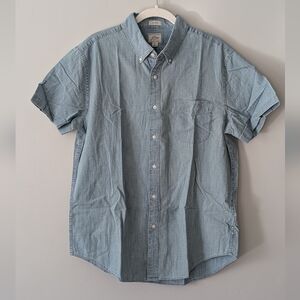 J. Crew Chambray Casual Button-Down Shirt